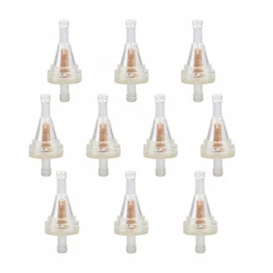 10x 1/4" Motorcycle Inline Gas Fuel Filter Fits Dirt Bike ATV UTV Snowmobile - Bild 1 von 5
