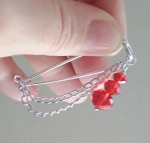 Intim heiß sexy Klitoris Clip Klitoris Schmuck Handarbeit kein Piercing Geschenk UK - Bild 1 von 8