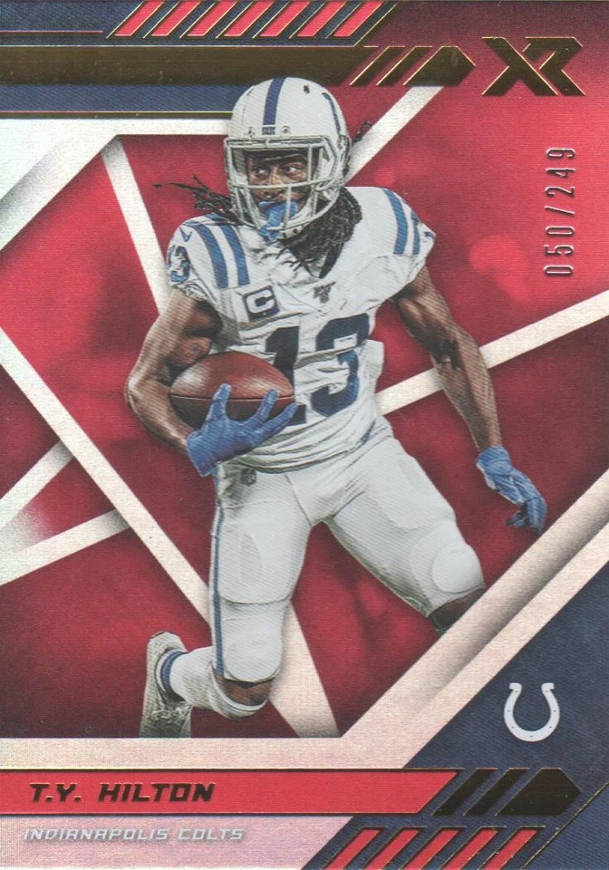 2020 Panini XR Football Trading Cards Red Parallel: Pick From List - Image 1 of 1