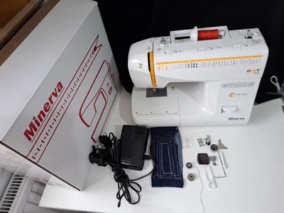 Minerva Next 363D Nähmaschine in Top Zustand funktioniert - Bild 1 von 4