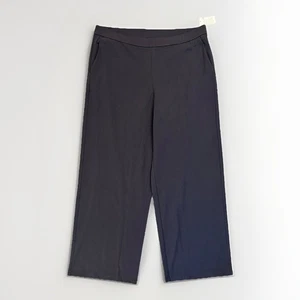 Pantalones de jersey para mujer Eileen Fisher talla XL azul tinta algodón Pima nuevos con etiquetas $158 - Imagen 1 de 15