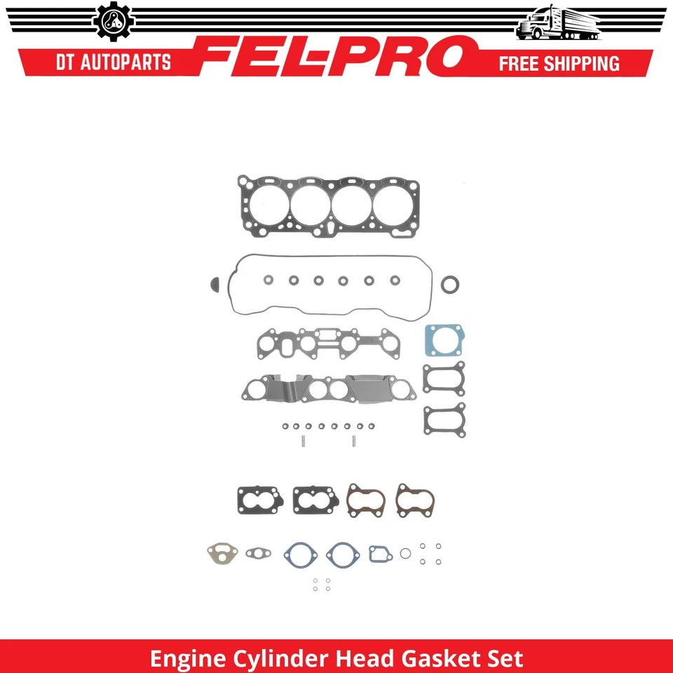 Para 1988-1991 Isuzu Trooper 2.6L L4 conjunto de junta de cabeça de cilindro de motor Fel-Pro 1989 - Imagem 1 de 1