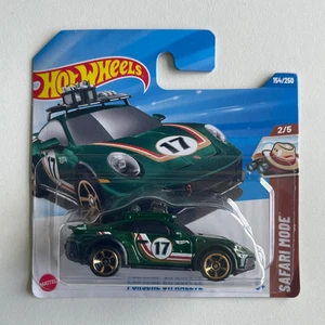 NEW 2025 Hot Wheel Porsche 911 Rallye Mainline Green Safari Mode Short Card 154 - Picture 1 of 1