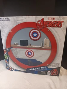 Captain America Shield Lights up Sound Wall Art Marvel Avengers NIB D3 - Picture 1 of 5