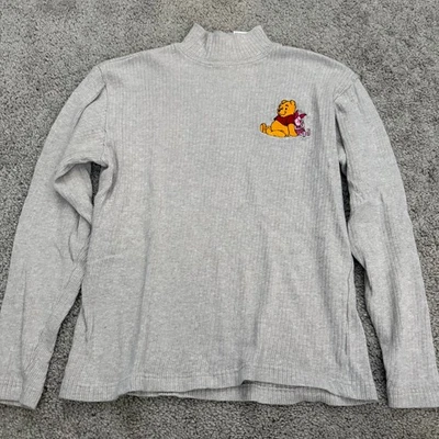 Suéter de Colección The Disney Store Winnie The Pooh Acanalado Cuello Simulado Para Mujer Talla S Foto 1 de 4