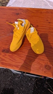 Pharrell Human Race Adidas Solid Gold Size 10 Mens Nice Condition Shoes - Picture 1 of 7