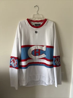 Camiseta deportiva clásica de invierno para hombre Reebok Montreal Canadiens 2016 talla 50 - blanca nueva sin etiquetas Foto 1 de 4