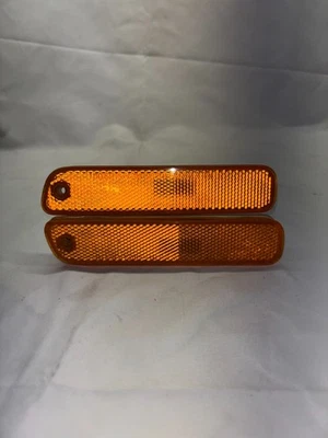 Juego de luces ámbar para parachoques delantero Honda Prelude 1997-2001 OEM Foto 1 de 2