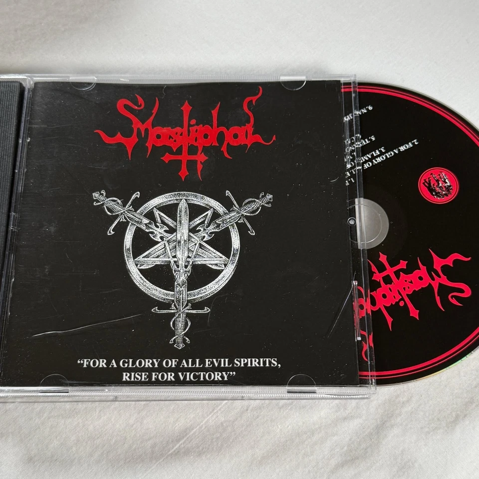 Mastiphal - For a Glory of All Evil Spirits CD Black Metal  2015 Nuclear War - Imagem 1 de 3