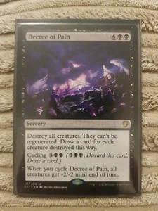 1x MTG Magic The Gathering TCG Decree of Pain Rare - Commander - Bild 1 von 1