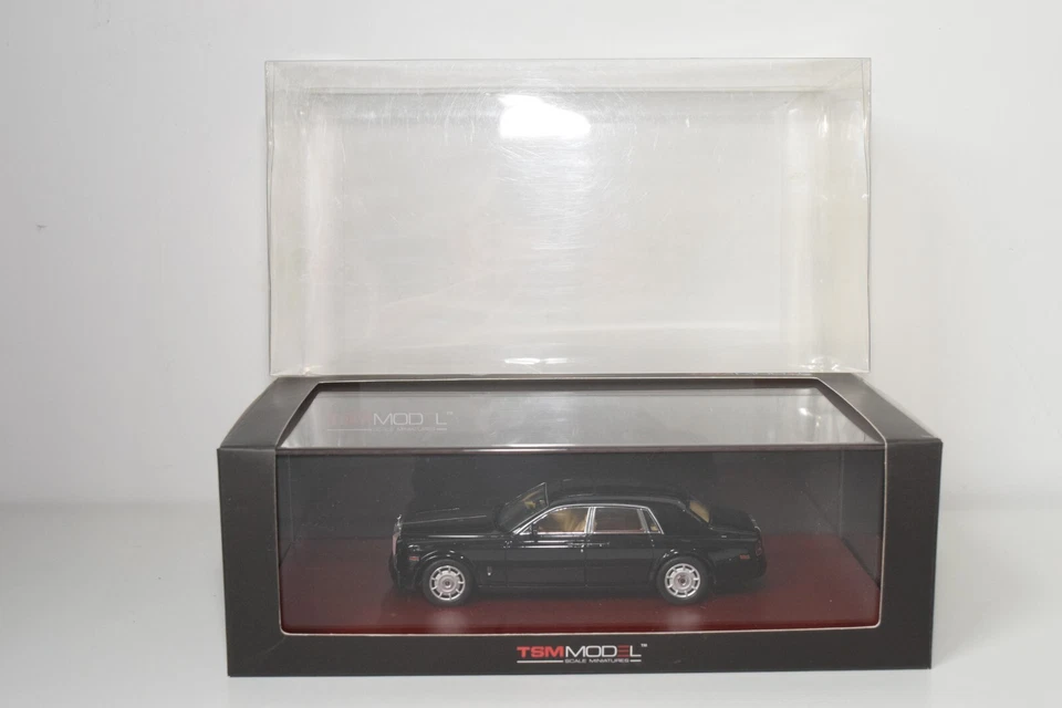 A95 1:43 TRUE SCALE MINIATURES TSM TSM114323 ROLLS ROYCE PHANTOM 2009 NERO CO... - Immagine 1 di 4