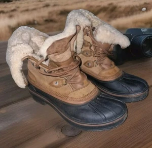 Crocs All Cast II Crocs Ladies Snow Winter Boots Size W10 - 7/8 - Picture 1 of 7