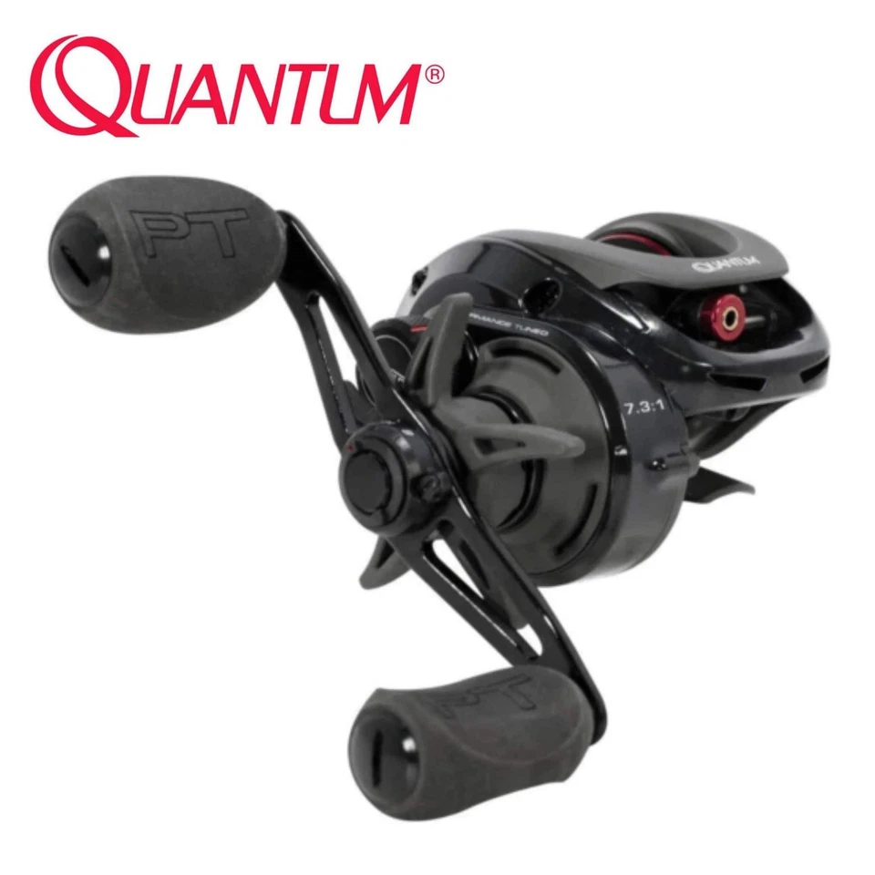QUANTUM SMOKE SL101 SPT | Left Handed Baitcaster Fishing Reel | Carbon Light - Image 1 of 1