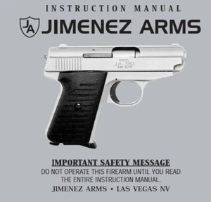 Jimenez 380 Pistol Instruction and Maintenance Manual - Picture 1 of 1