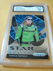 DANICA PATRICK 2018 PRIZM STAR GAZING # 67 GRADO 10 L@@K - Foto 1 di 2