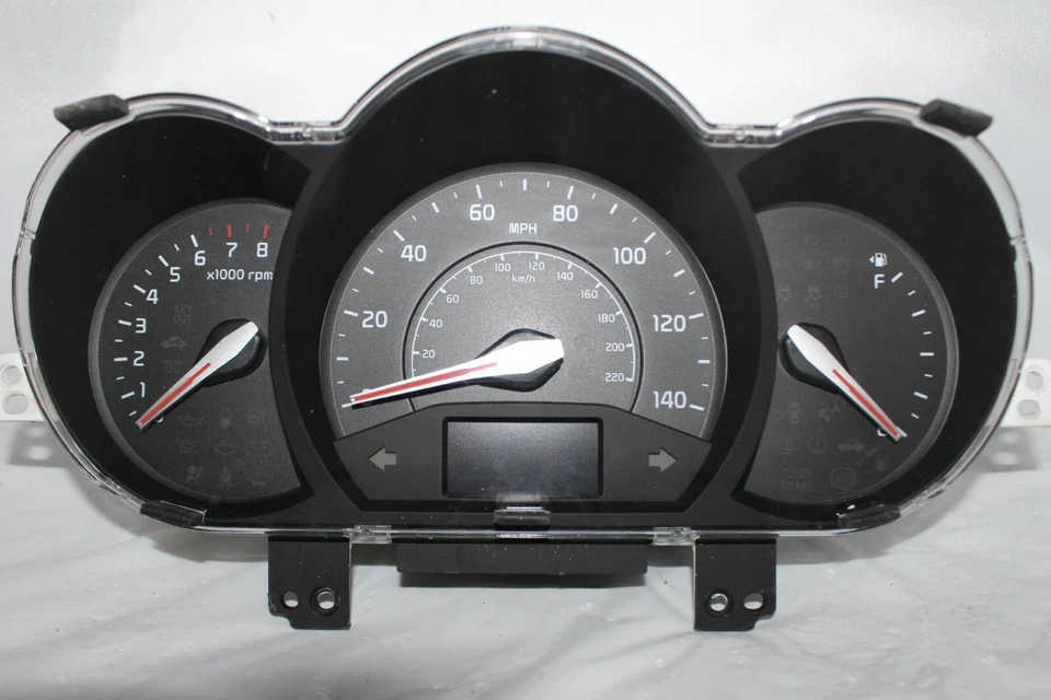 Speedometer Instrument Cluster Dash Panel Gauges 2012 - 2014 Kia Rio 9,993 Miles - Image 1 of 4