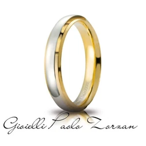 FEDE Matrimoniale ANELLO Nuziale UNOAERRE Cassiopea oro 18 kt - Imagen 1 de 2