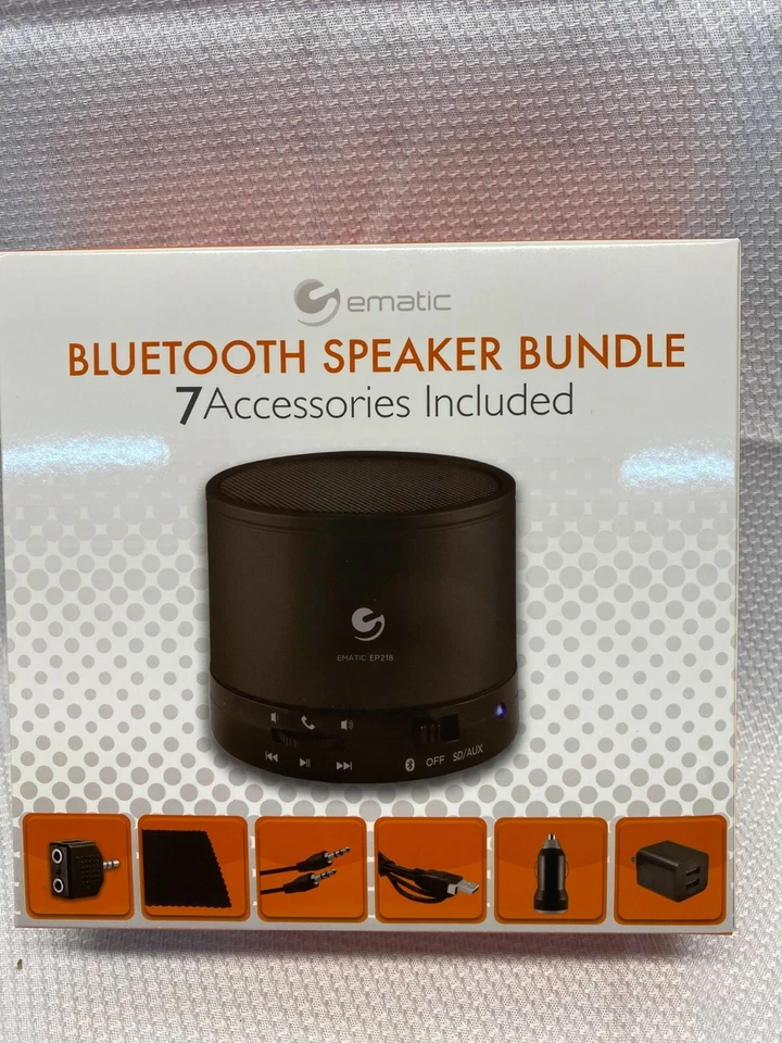 Ematic Tablet / Phone Kit with Bluetooth Speaker Bundle Brand New 7 Accessories - Image 1 of 4