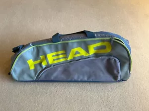 Head Tour Team Extreme 3R Tennis Bag (Grey/Neon Yellow) - Picture 1 of 6