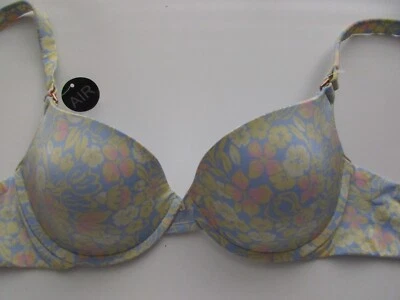 Sujetador Huit NUEVO CON ETIQUETAS 8260A8C acolchado aire push up UW estampados florales 32C B3197C32 Foto 1 de 4