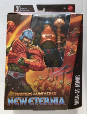 Figura Man-At-Arms Nueva Eternia Masterverse Masters of the Universe MOTU 2024 Foto 1 de 4