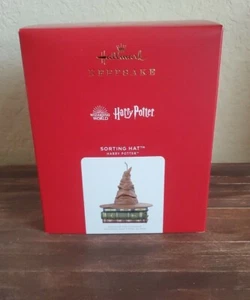Sombrero Clasificador Hallmark Harry Potter Ornamento Sonido y Movimiento - Imagen 1 de 4