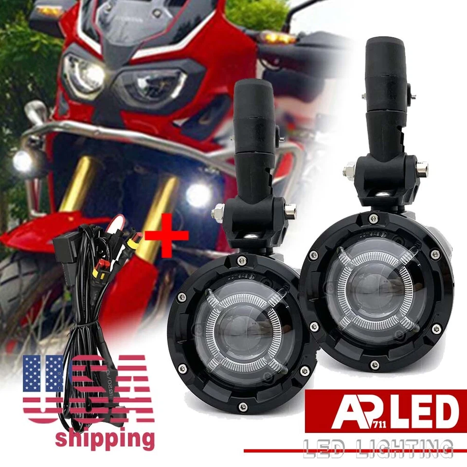 Luz antiniebla LED para motocicleta para BMW F800GS F800GS ADV F800R F700GS F650GS con DRL Foto 1 de 4