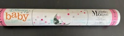 Calcomanías de pared Disney Baby Minnie Mouse hojas pelar y pegar 52,2" x 33,9" Star Moon Foto 1 de 4