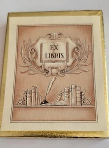Box of Vintage Antioch Bookplates - 34' New - Imagen 1 de 5