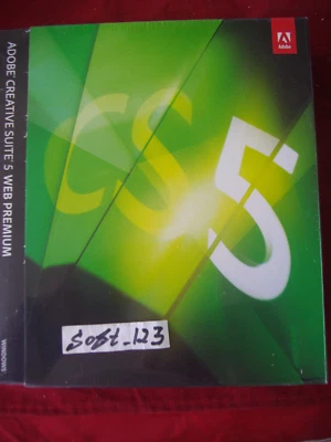 Adobe Creative Suite 5 CS5 WEB Premium For Windows Full Retail =SEALED BOX= - Image 1 of 4
