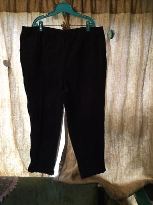 Avenue plus size 24 stretch corduroy jegging black - Image 1 of 4