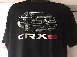 Camicia 88-91 Honda Crx SI EF8 88 89 90 91 JDM EDM CRX EF7 EF-8 EF-7 EF rara - Foto 1 di 4