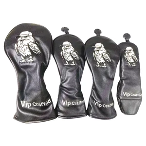 Funny Design Golf Club Head Cover Driver Fairway Wood Hybrid Golf Club Headcover - Picture 1 of 11