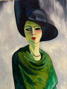 Kees Van Dongen - Amazing Oil Canvas - Signed - Stamped - Picture 1 of 6