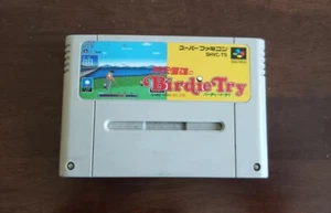 Nobuo Serizawa no Birdie Try (Super Famicom, SFC) solo cartuccia *venditore USA* - Foto 1 di 3