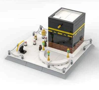 446pcs Mosque Kaaba of Mecca, Saudi Arabia Building Block Set Kid Toy Diy - Image 1 of 4