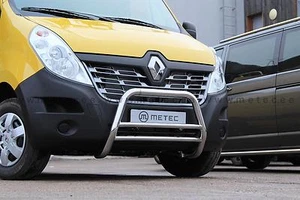 PARE BUFFLE RENAULT MASTER 2010- HOMOLOGUE INOX 60MM, POLI MAIN, TUV - Picture 1 of 1