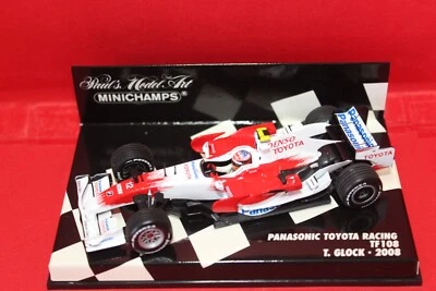 1/43 Panasonic Toyota Racing TF108 (2008) - #12 T. Glock - MINICHAMPS - Immagine 1 di 3
