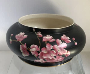 Stoke-On-Trent W&R Cherry Blossom Antique Rare Carlton ware Pottery Bowl/Planter - Picture 1 of 10