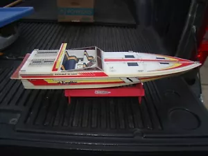 Vintage 80er RC Wellcraft Excalibur 40 Hawk Boot mit Ständer 28" - Bild 1 von 20