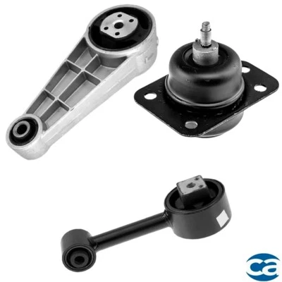 Soportes de motor delanteros, delanteros derechos y traseros 3 piezas para Chevrolet Optra 10-04 L4-2,0 L Foto 1 de 4