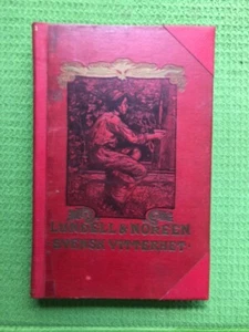 SVENSK VITTERHET 1850-1900 Lundell Noreen Ljus Forlag 1899 Illus Cloth SWEDISH - Picture 1 of 5