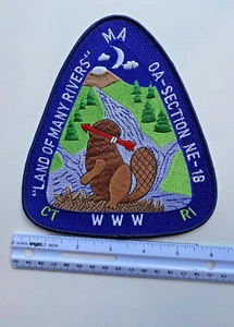 NE-1B Conclave Back Patch ... "Land of Many Rivers" - Picture 1 of 1