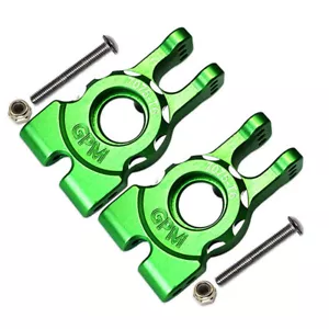 GPM Aluminium 7075-T6 hintere Achsschenkelarme grün: Traxxas 1/8 Allradschlitten - Bild 1 von 3
