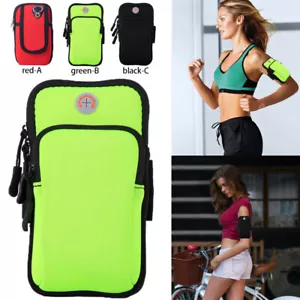 Running Mobile Phone Arm Package Outdoor Sports Cell Phone Arm Bag Arm Band - Picture 1 of 14