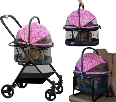 PET GEAR 360 VIEW, 3-IN-1 TRAVEL SYSTEM STROLLER/CARRIER/BOOSTER SEAT-FREE SHIP - Image 1 of 4