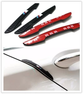 Door Anti-Rub Protection Strips Trims 4 Pcs for BMW MP Style - Picture 1 of 5