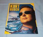 Kurt Busch Signed Autographed 8x10 Photo Nascar Miller Lite Beer