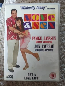 Love And Sex (2000) DVD 2003 ❤️ Famke Janssen Jon Favreau Romantic Comedy-Drama - Picture 1 of 2