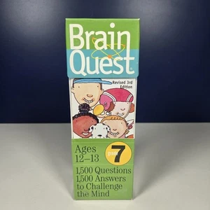 Brain Quest Grade 7 Ages 12 - 13 Revised 3rd Edition - Picture 1 of 5